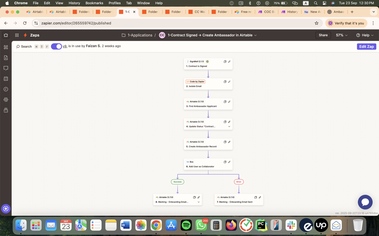 Creator Ambassador Program Ops - Airtable, Make.com & Zapier screenshot 18